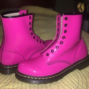 Pink Doc Martens!